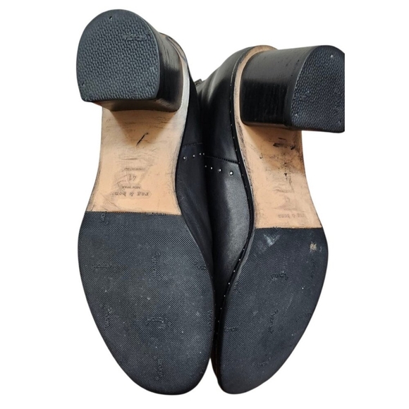 Rag & Bone Willow Stud Leather Boots In Black Size EU 41/US 10 - Picture 13 of 16